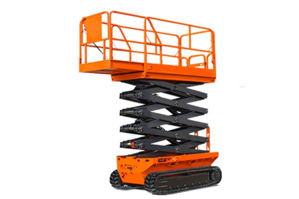 Tracked scissor lift