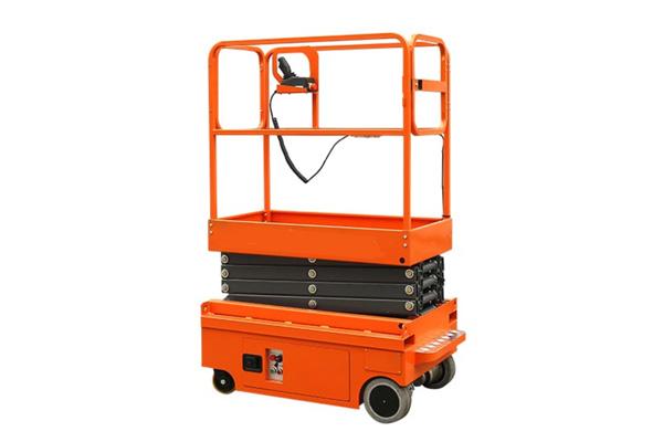 Compact all-electric scissor aerial platform (electric drive)